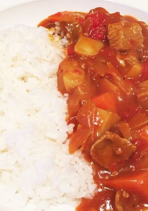 簡単トマトカレー-レシピのメイン写真