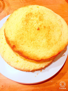 フワフワ!簡単!スポンジケーキ!-レシピのメイン写真