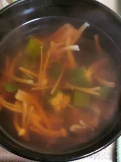 オクラとえのきのスープ-レシピのメイン写真