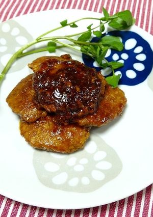 簡単!混ぜるだけ☆スプーン豆腐ハンバーグ-レシピのメイン写真