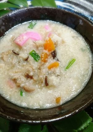 お正月◇色彩楽しむ五目とろろ汁(15分)-レシピのメイン写真