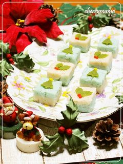 手作り和菓子★クリスマス-レシピのメイン写真