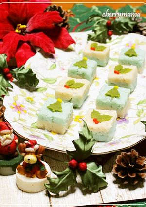 手作り和菓子★クリスマス-レシピのメイン写真