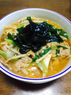 インスタントで野菜たっぷりラーメン-レシピのメイン写真
