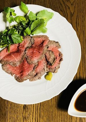 お鍋で和風ローストビーフ　-レシピのメイン写真