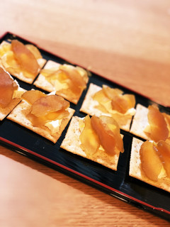 クリームチーズ奈良漬-レシピのメイン写真