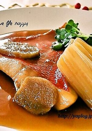 金目鯛の煮付け-レシピのメイン写真