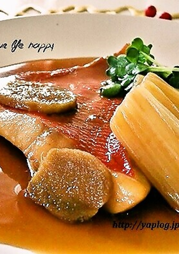 金目鯛の煮付け-レシピのメイン写真