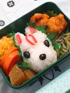 こんこんおキツネ様弁当-レシピのメイン写真