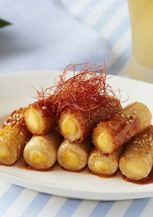 ヤンニョムチーズちくわ-レシピのメイン写真