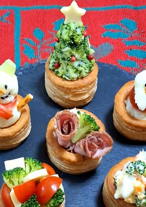 マッシュポテトでクリスマスアレンジ-レシピのメイン写真