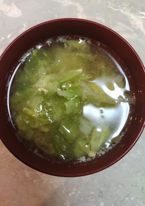 グリーンと春雨のスープ-レシピのメイン写真