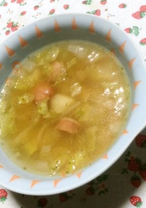 菊芋コンソメスープ-レシピのメイン写真