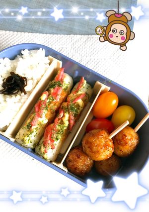 洗い物なしでお弁当作り〜(o˘◡˘o)♡-レシピのメイン写真