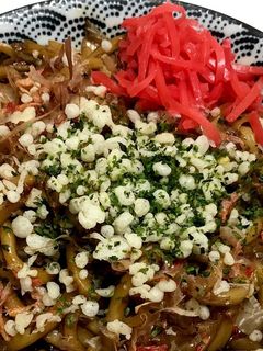 白菜たっぷり!ソース焼うどん-レシピのメイン写真