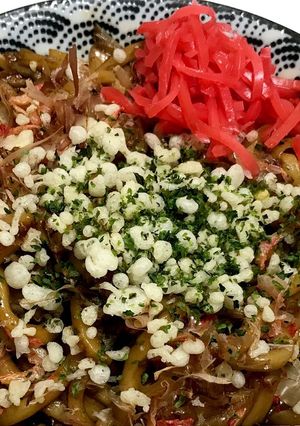白菜たっぷり！ソース焼うどん-レシピのメイン写真