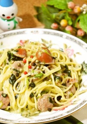 別茹で不要！フライパンdeクリームパスタ-レシピのメイン写真