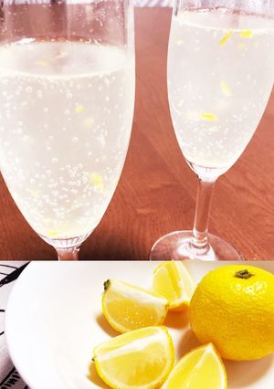 スパークリングゆずレモン-レシピのメイン写真