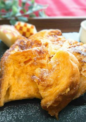 インスタ映え♡ふわしゅわフレンチトースト-レシピのメイン写真