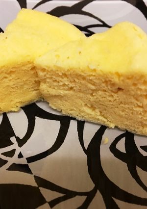 糖質オフ おからスフレチーズケーキ風-レシピのメイン写真