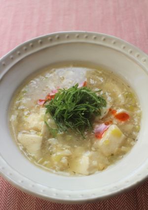 大葉と豆腐のとろみスープ-レシピのメイン写真