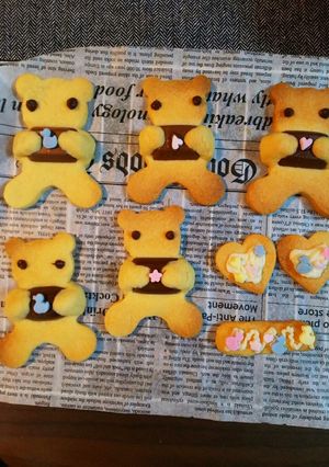 抱っこくまクッキー☆覚書-レシピのメイン写真