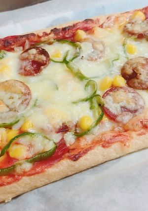 油揚げの即席ピザ-レシピのメイン写真