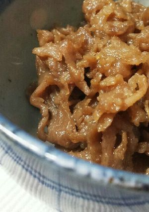 豚しゃぶ肉で、お弁当用豚みそそぼろ-レシピのメイン写真