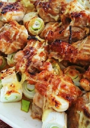 鶏肉とねぎの味噌マヨ焼き-レシピのメイン写真