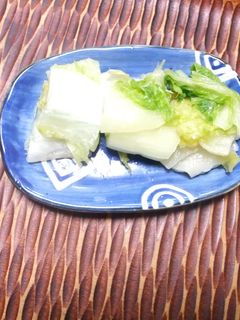 簡易な白菜のぬか漬け-レシピのメイン写真