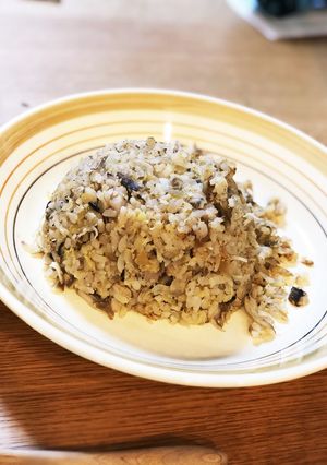 奈良漬とシラスの炒飯-レシピのメイン写真