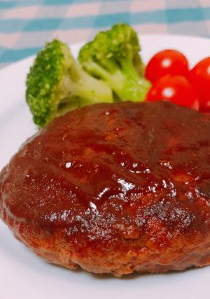 ハンバーグ-レシピのメイン写真