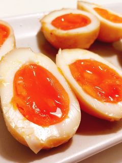 味噌で味玉:-)-レシピのメイン写真