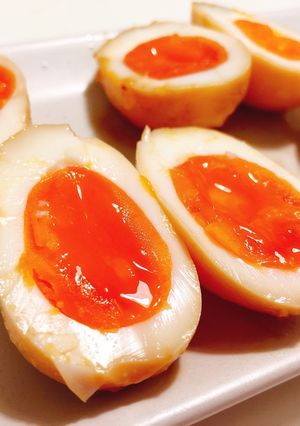 味噌で味玉:-)-レシピのメイン写真