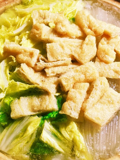 お鍋に☆とりだんご-レシピのメイン写真