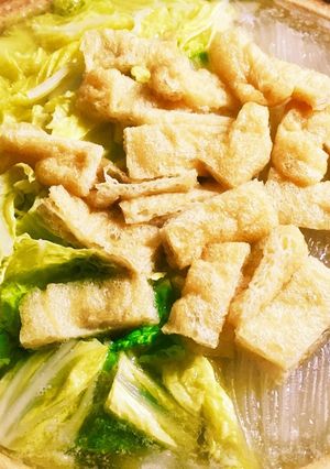 お鍋に☆とりだんご-レシピのメイン写真