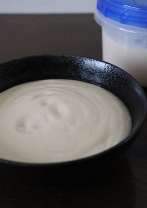 簡単便利♪酒粕クリーム（酒粕＋同量の水）-レシピのメイン写真
