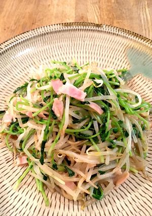 豆苗ともやしの炒め物☆-レシピのメイン写真