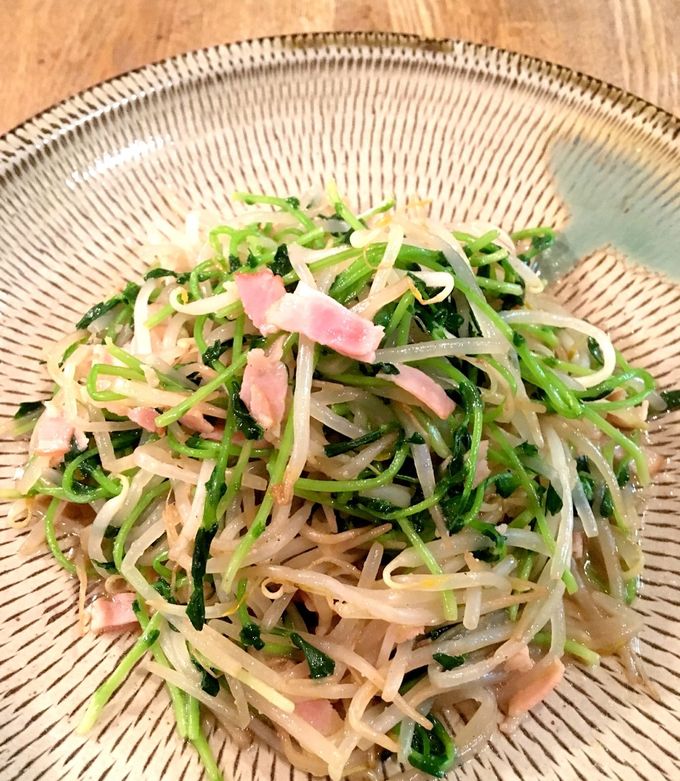 豆苗ともやしの炒め物☆-レシピのメイン写真
