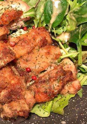 唐揚げ風パリパリチキンのオーブン焼き-レシピのメイン写真