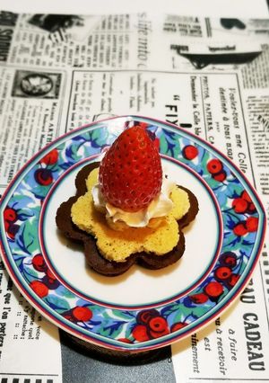 お花のパンケーキ-レシピのメイン写真