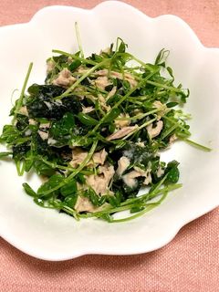 簡単☆パクパク豆苗サラダ-レシピのメイン写真