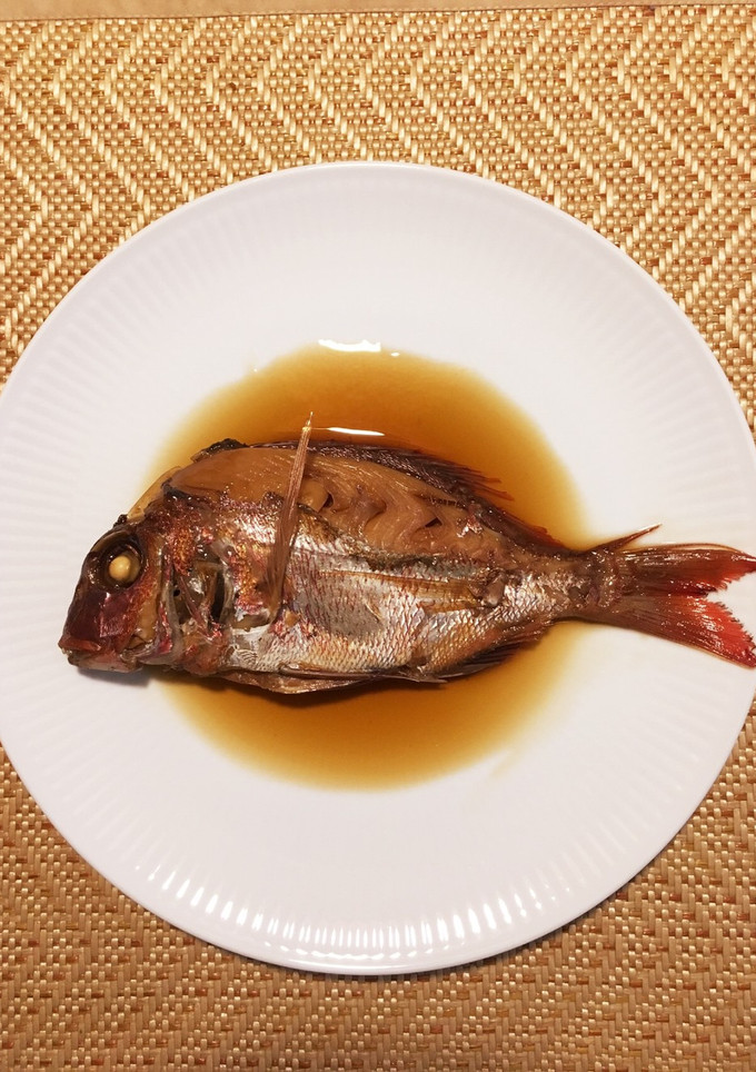鯛のまるっと煮付け-レシピのメイン写真