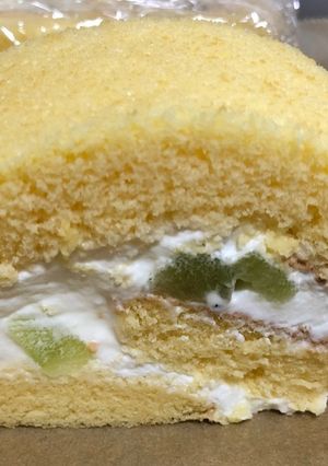 キウイのロールケーキ-レシピのメイン写真
