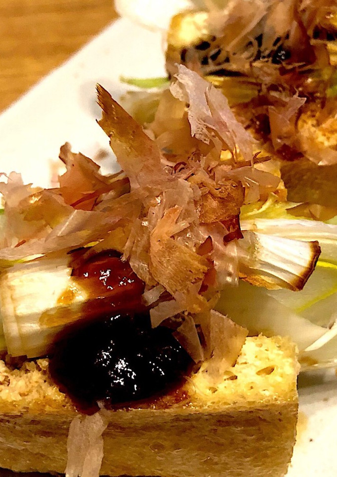 栃尾油揚げネギ味噌焼き♪-レシピのメイン写真