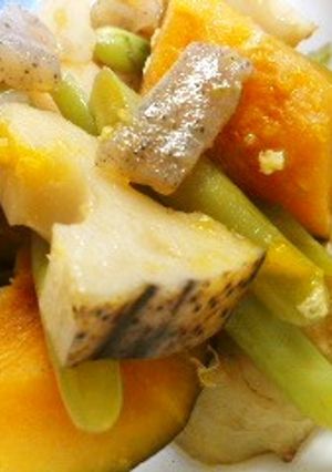 まんねり解消！減塩南瓜の煮物みかん風味-レシピのメイン写真