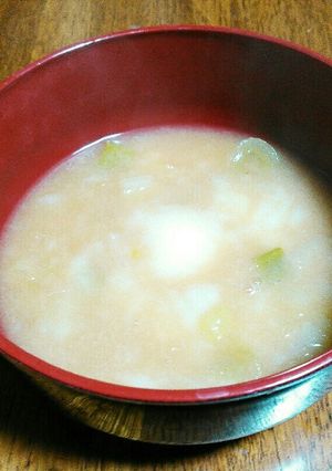 暖冬雑煮-レシピのメイン写真
