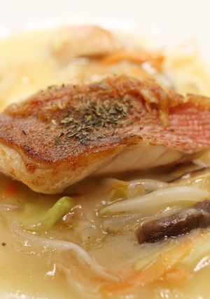 薬膳・赤魚の餡かけパリパリ焼き-レシピのメイン写真