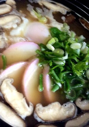 おでんの汁でリメイク！月見雑炊-レシピのメイン写真