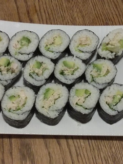 残り物 ターキーで巻き寿司-レシピのメイン写真
